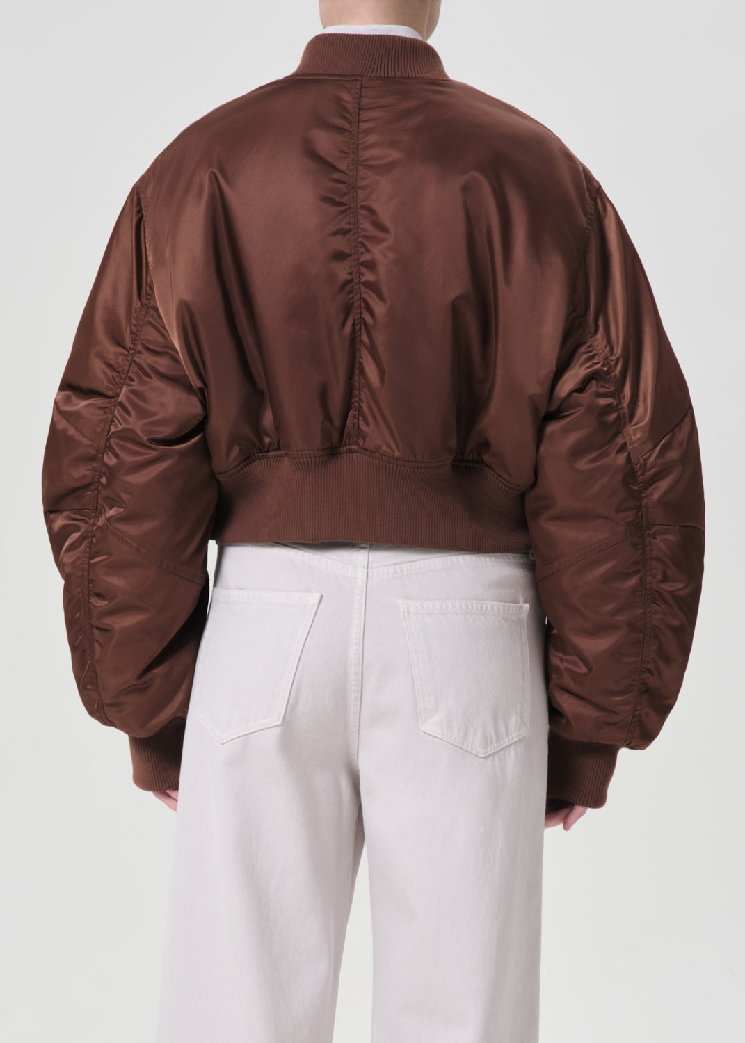 Ssc Jett Bomber Jacket in Gingersnap back