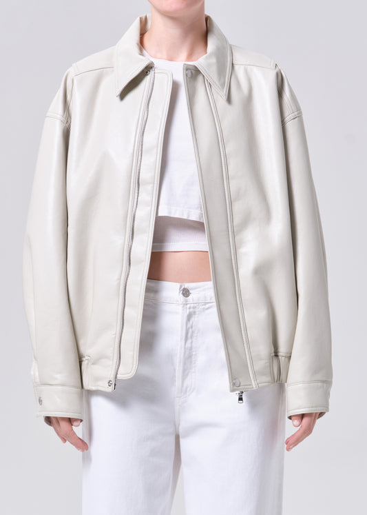 Aston Bomber in Buff