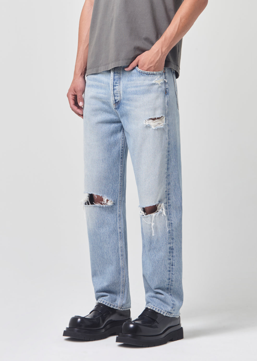 Shops threadbare jeans