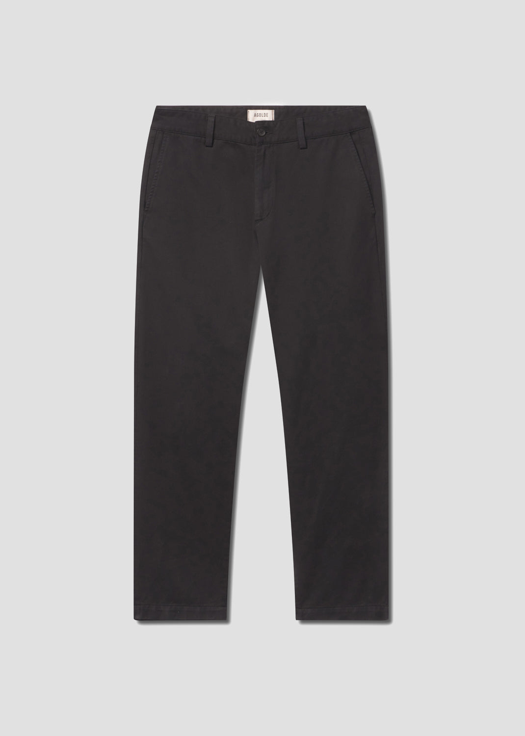 VINSON CHINO BLACK FLAT