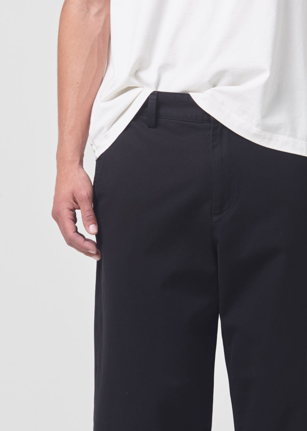 Vinson Chino in Black close up