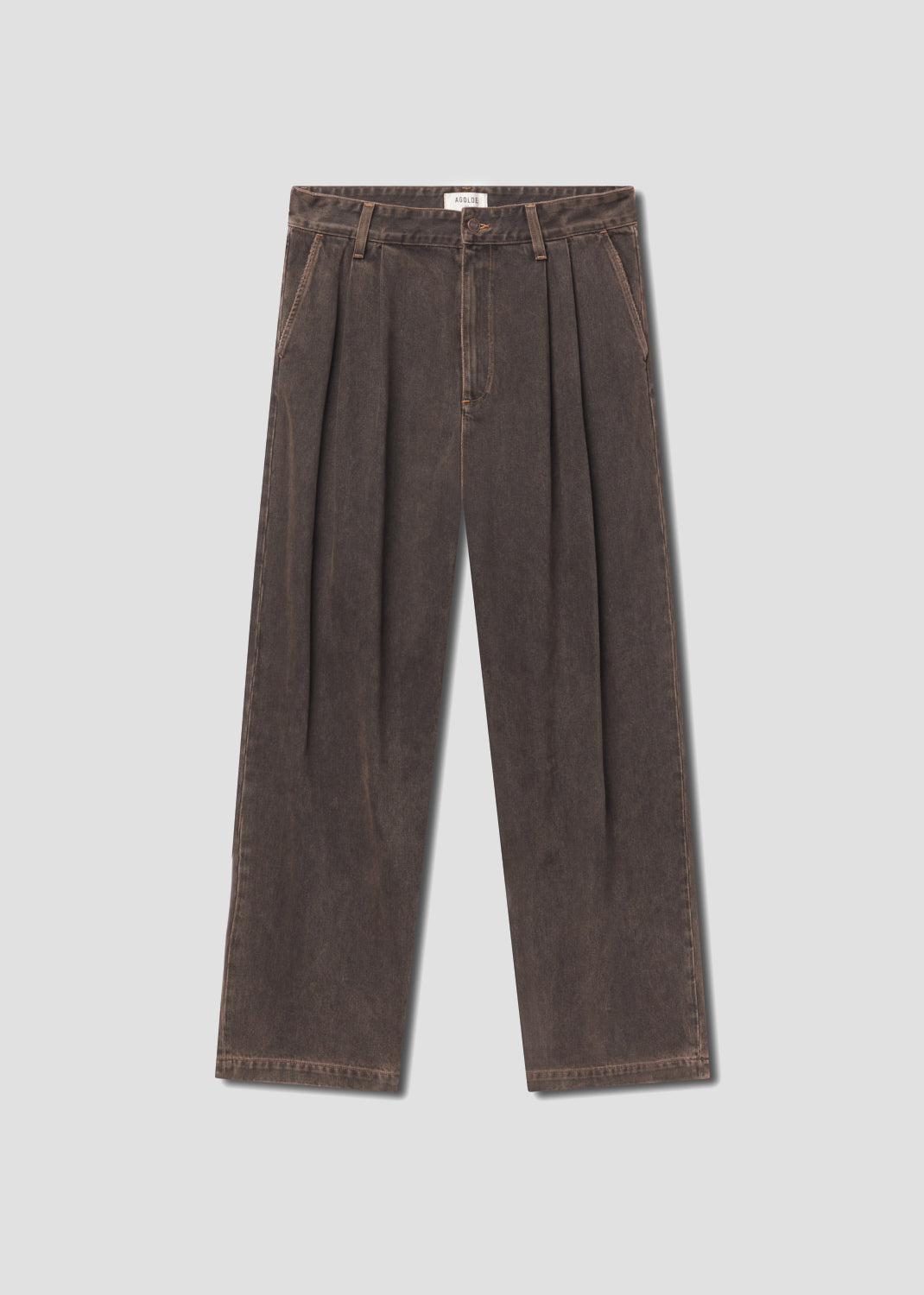 slater trouser in umber flat