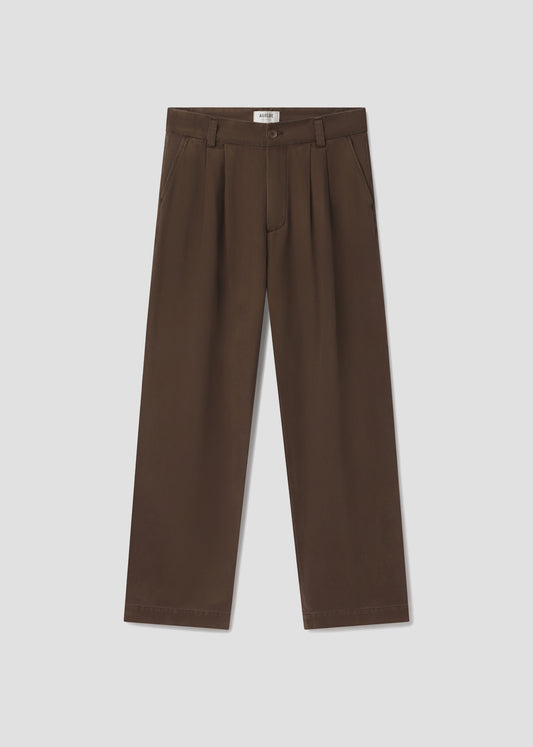 SLATER TROUSER IN VARNISH FLAT