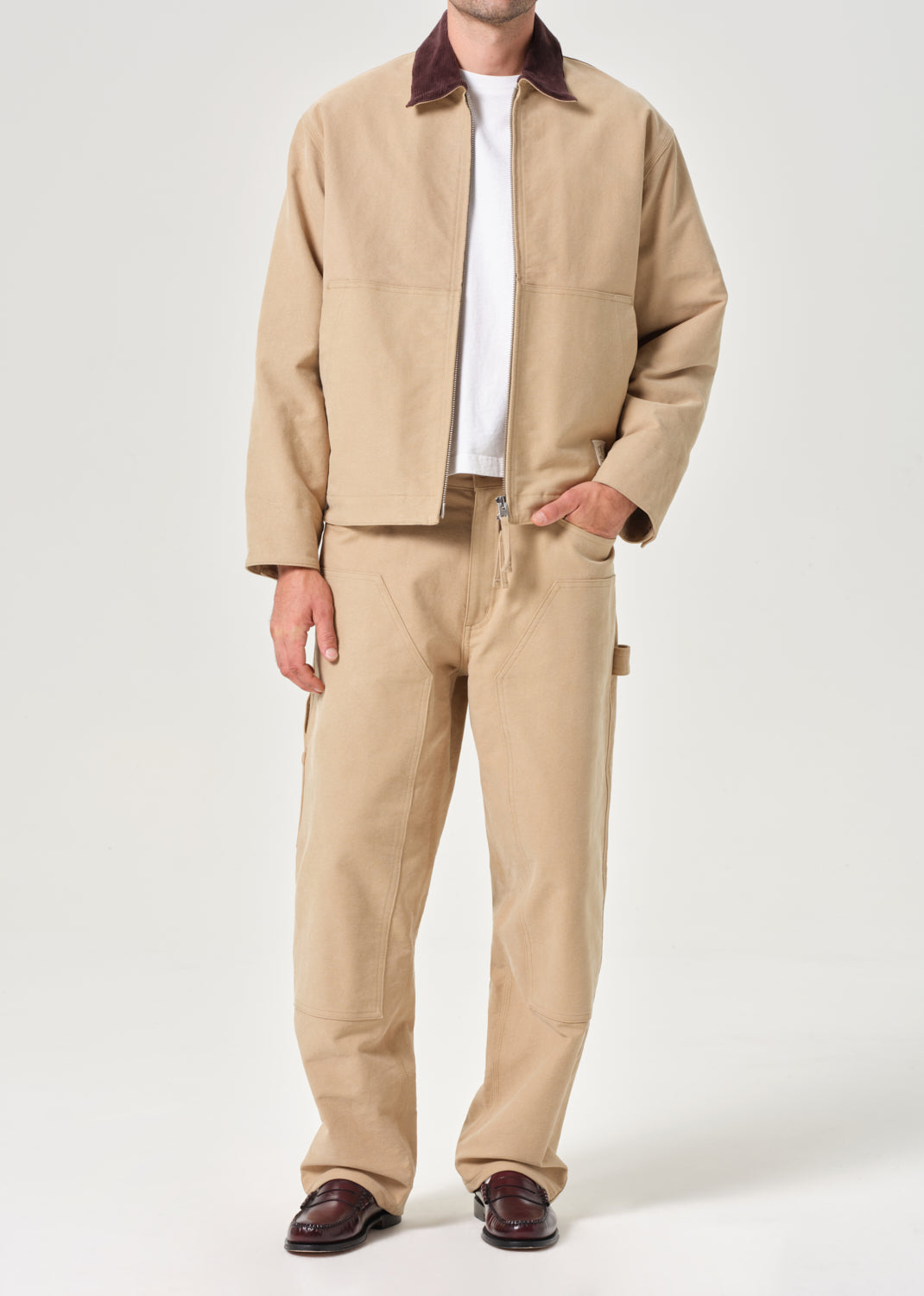 AGOLDE / RSVP Ewing Carpenter in Khaki