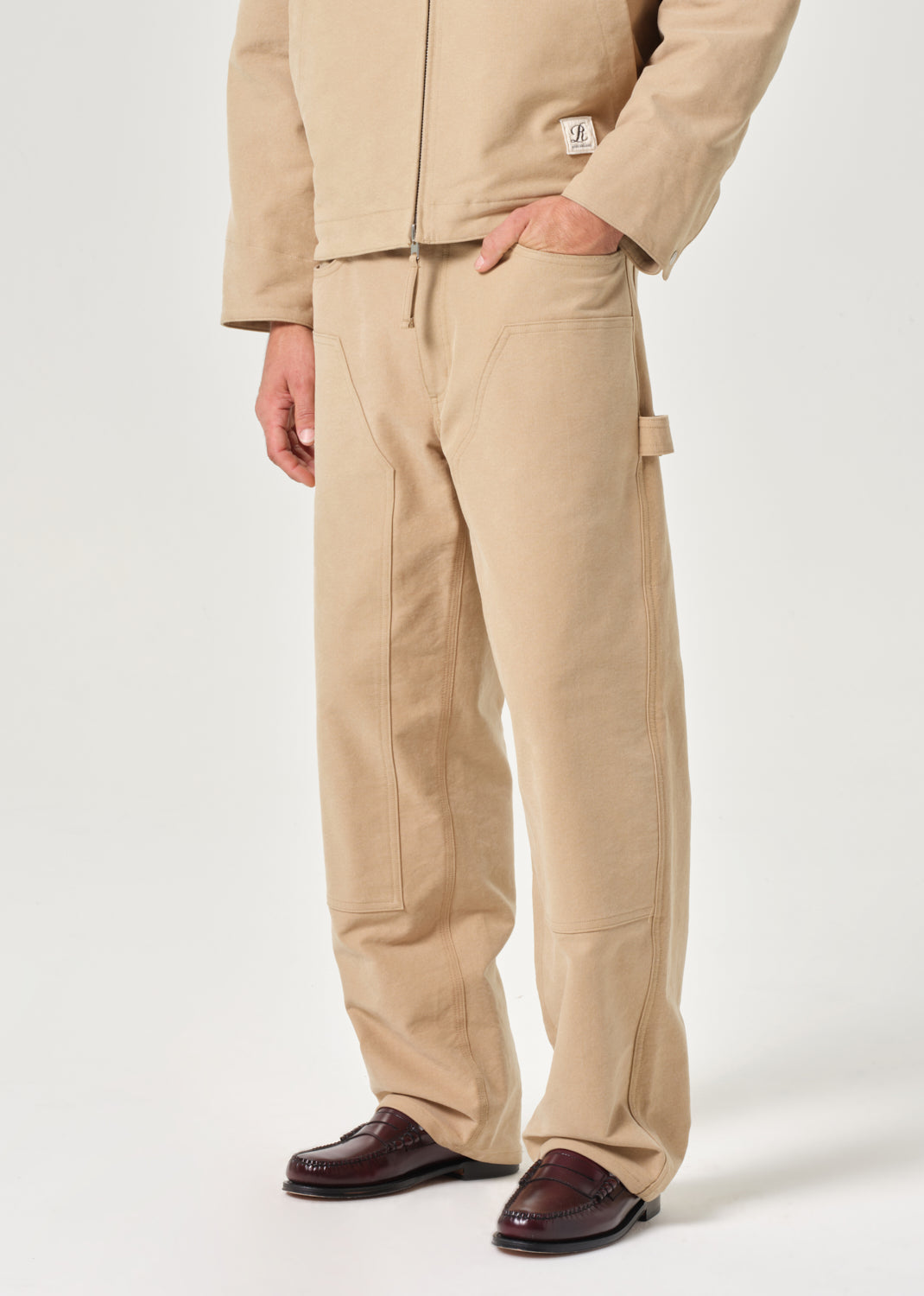 AGOLDE / RSVP Ewing Carpenter in Khaki