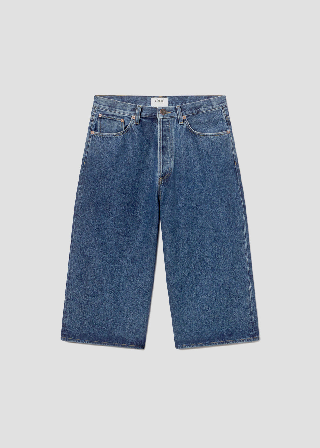 Beesley Short in Creased Indigo