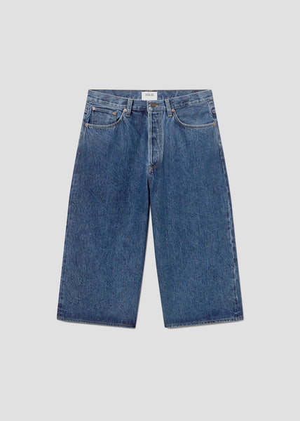 Beesley Short in Creased Indigo – AGOLDE