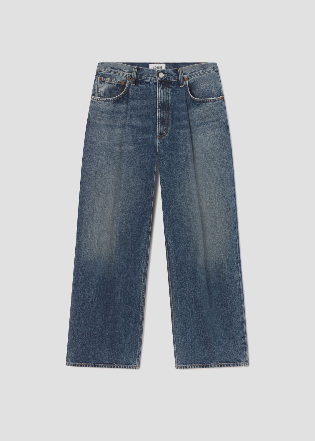 Benton Pleat Jean in Control Flat