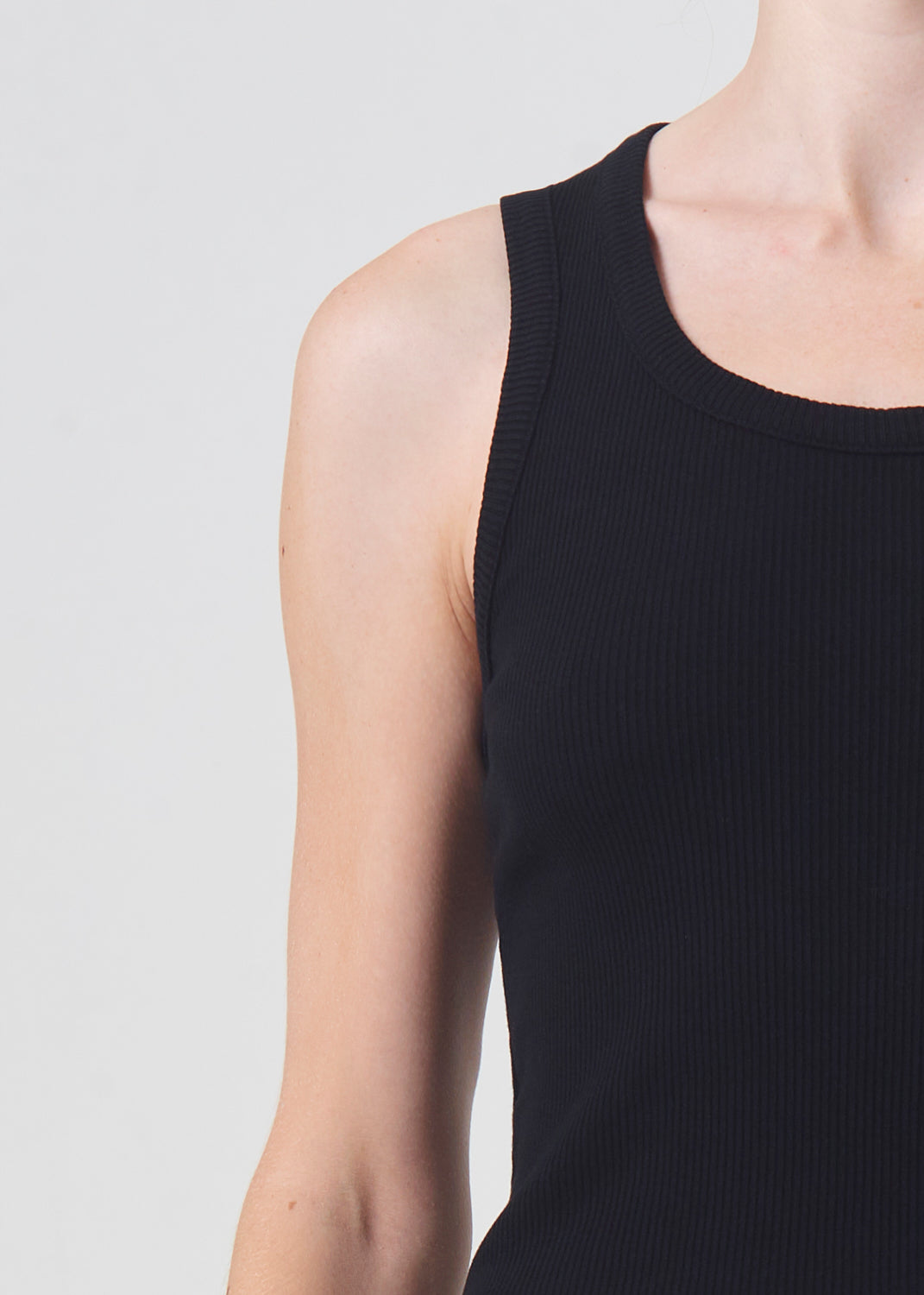 Poppy Tank in Black