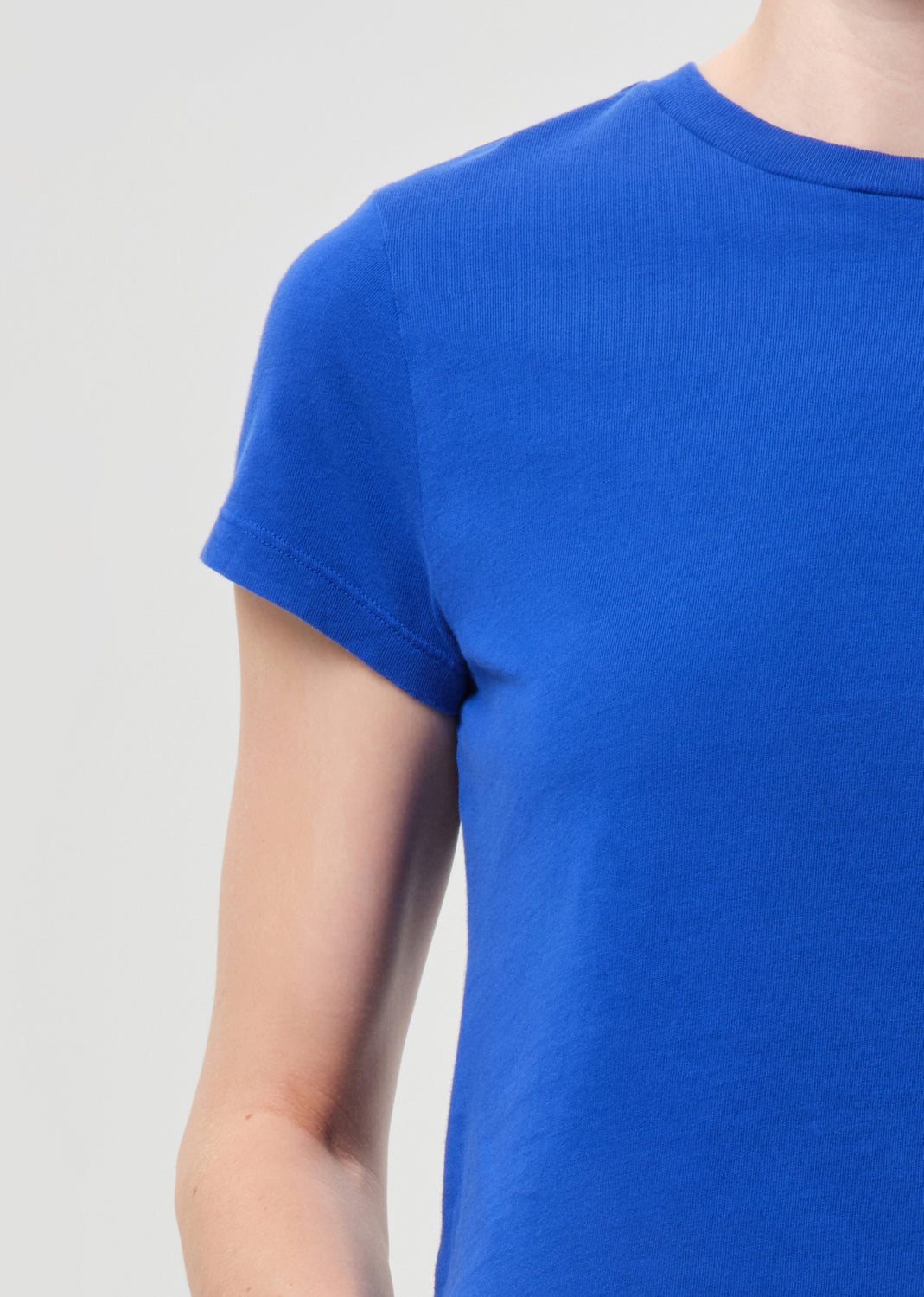 Adine Shruken Tee in Cobalt