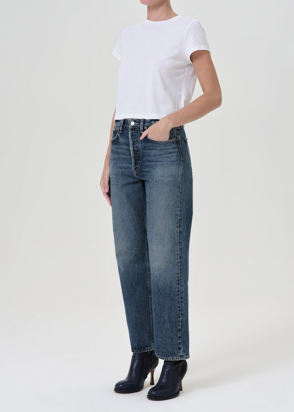 Adine Shrunken Tee in Mint Cream main image 0