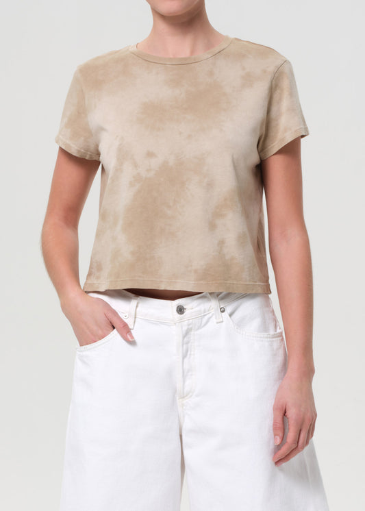 adine tee in plume front