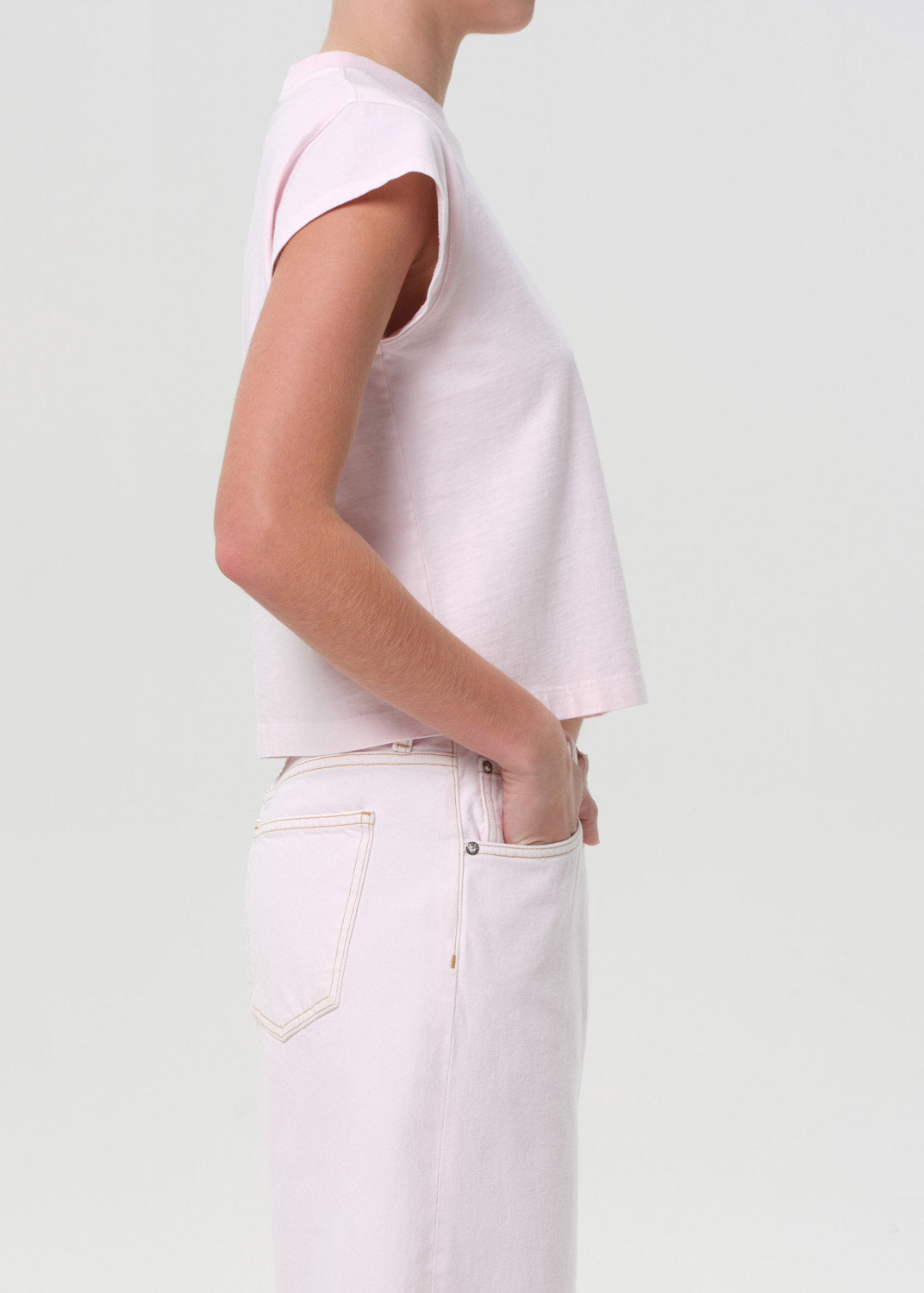 Bryce Cap Sleeve Tee in Cosmos side