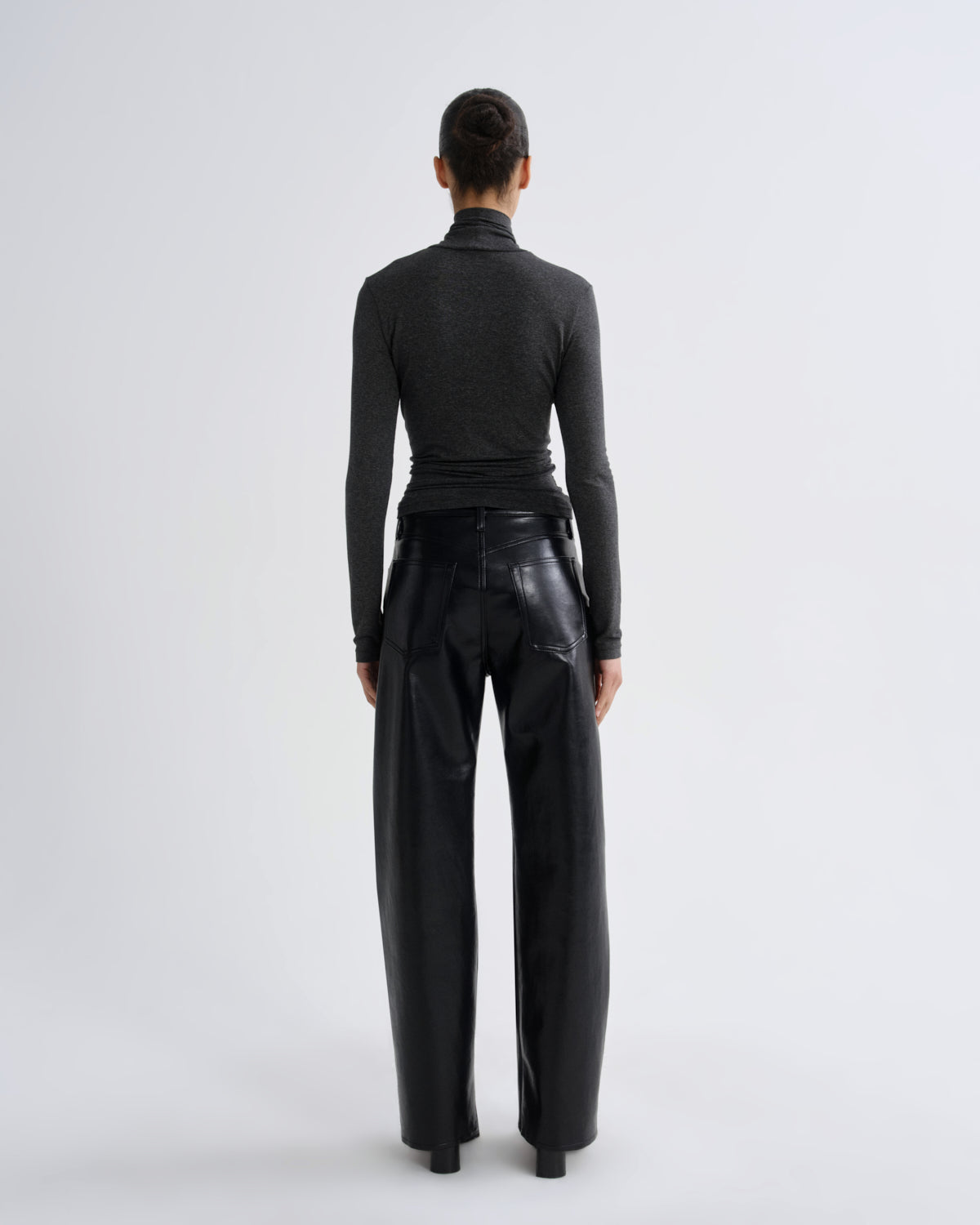 Pascale Turtleneck in Charcoal Heather