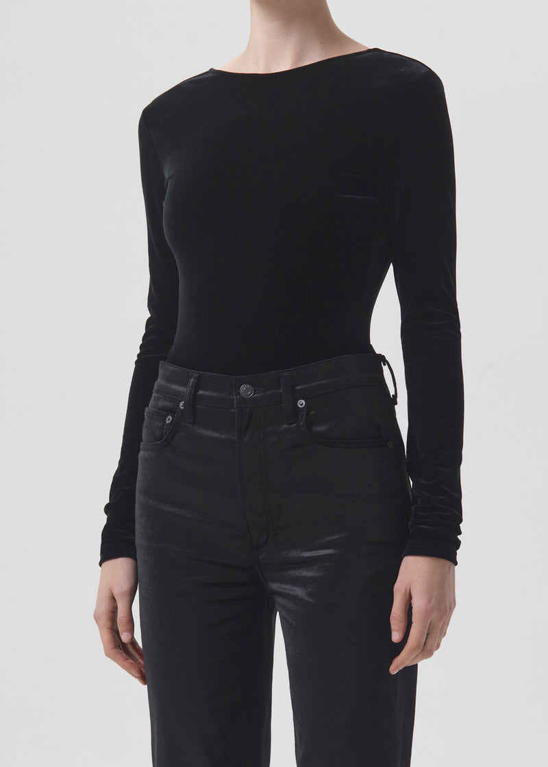 Corrin Bodysuit in Black