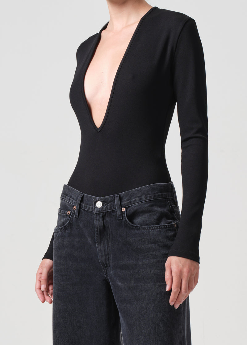 Zena Bodysuit in Black