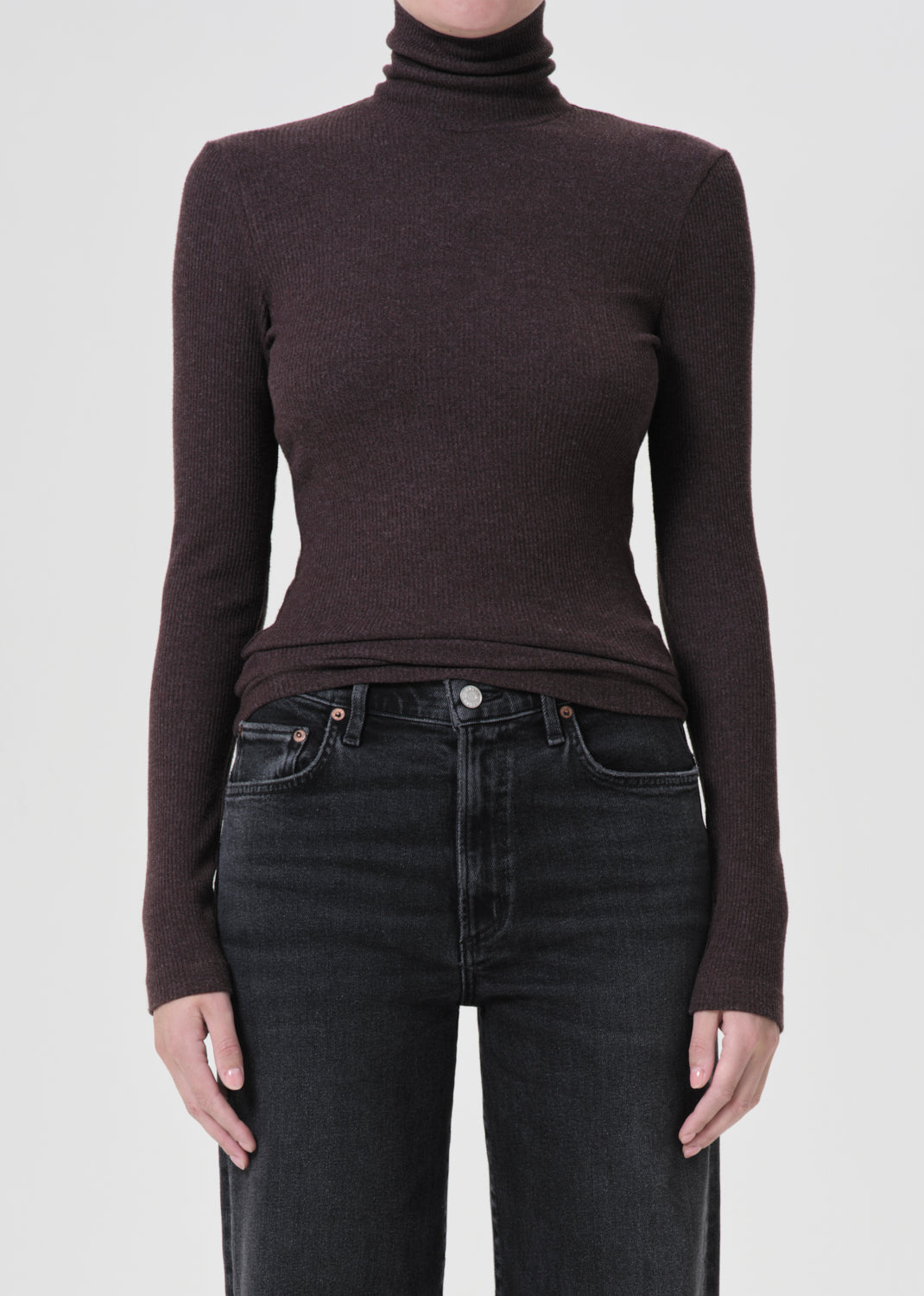 Pascale Turtleneck in Fox front