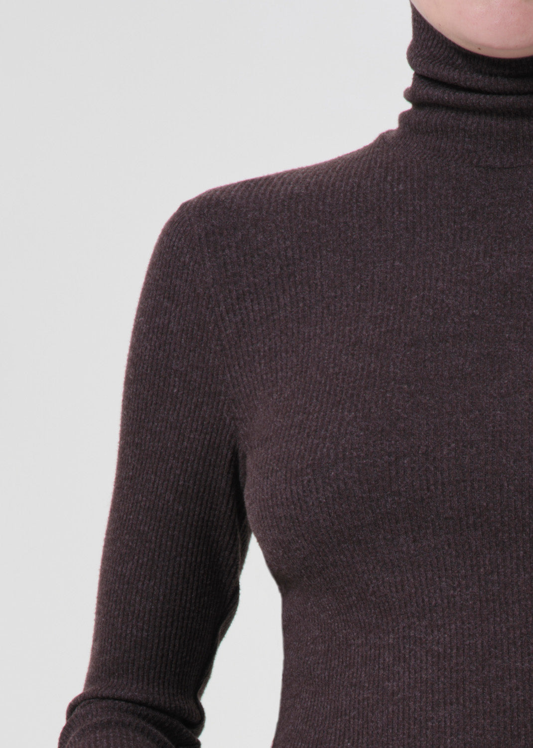 Pascale Turtleneck in Fox detail