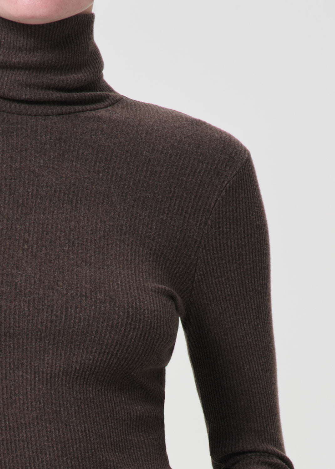 Pascale Turtleneck in Lizard detail