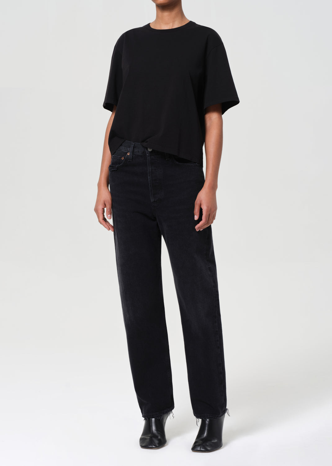 Sulma Tee in Black – AGOLDE