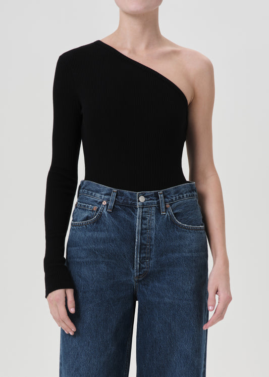 Glynn Bodysuit in Black front