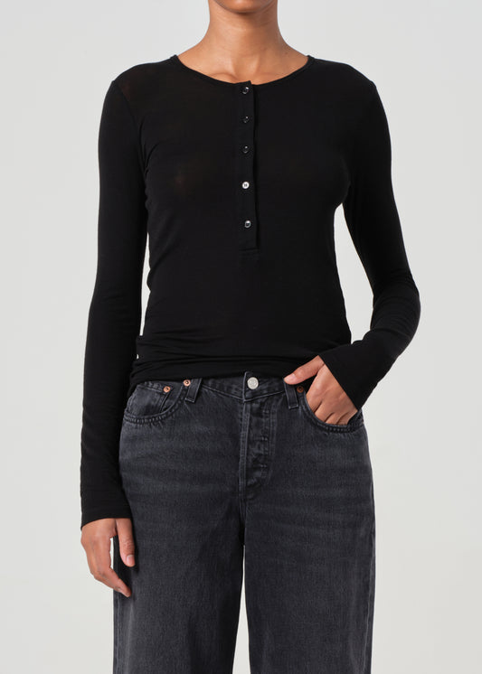 Faustine Henley in Black