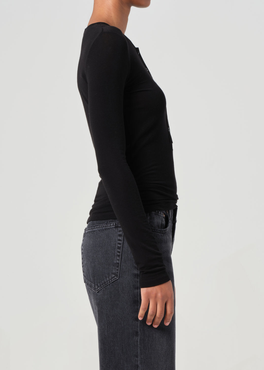 Faustine Henley in Black