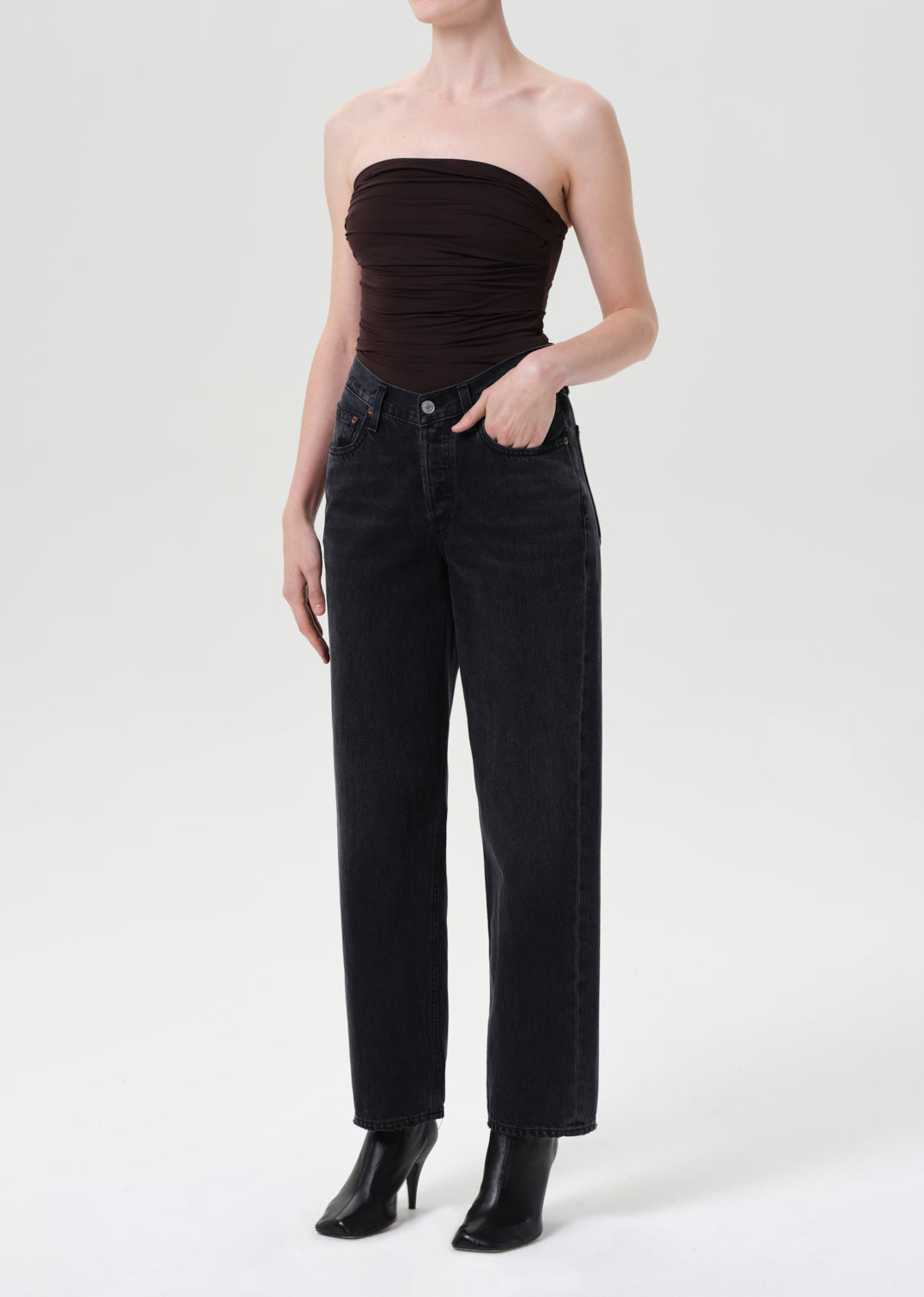 Gwyneth Bodysuit in Black