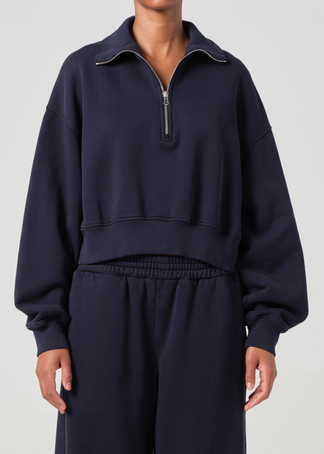 Bethan Quarter Zip Sweatshirt in Mirage