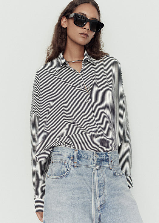 Roux Shirt in Solene Stripe