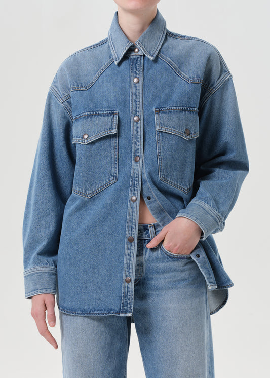 Lotta Shirt in Grade Front