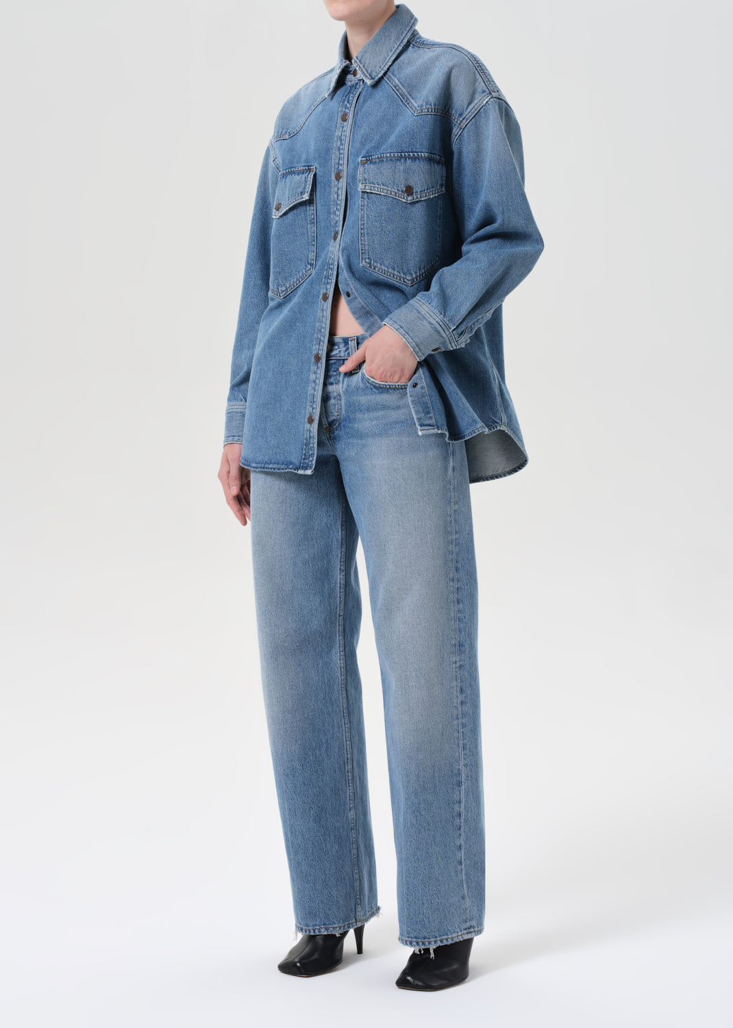 Lotta Shirt in Grade – AGOLDE