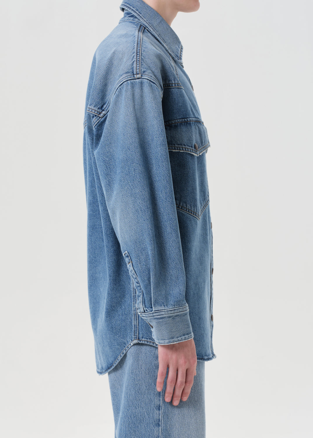 Lotta Shirt in Grade Side