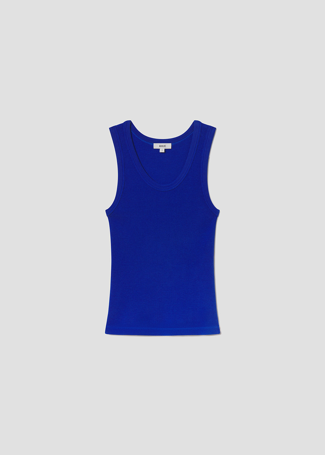 SUKU  スク ホーム BLUE POPPY TWIST TANK Poppy Scoop Neck Tank in Cobalt – AGOLDE
