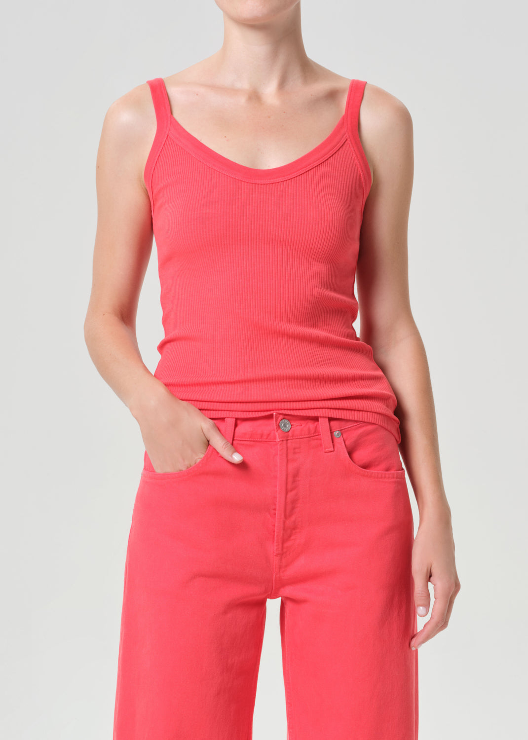 Jordan Tank in Carnival from Agolde - $98