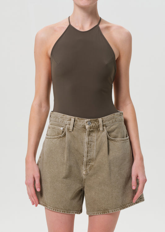 Inara Backless Bodysuit in Grove front
