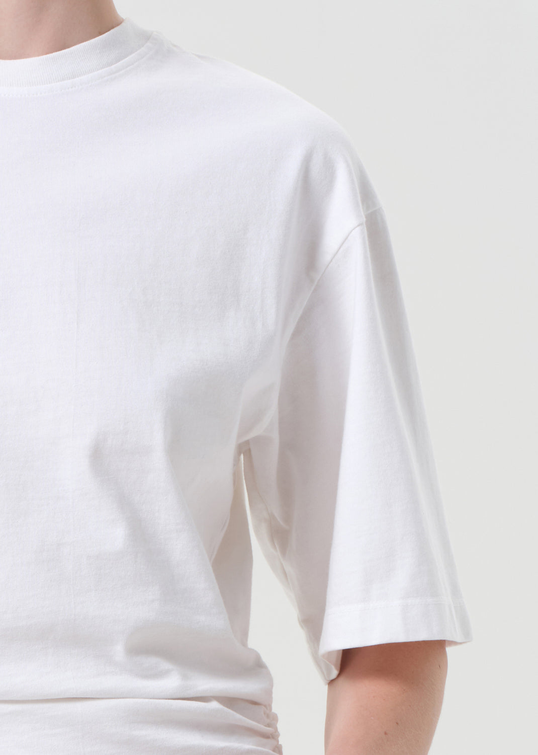 Shari Tee in White – AGOLDE