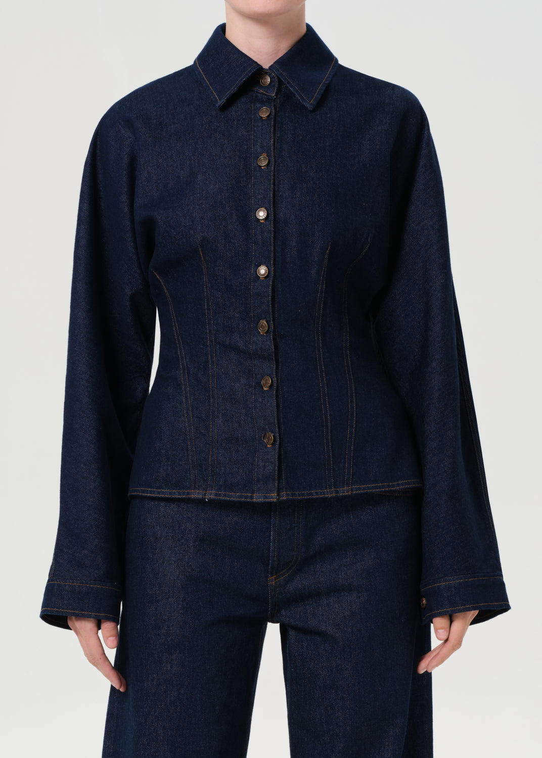 Devon Shirt in Rinse