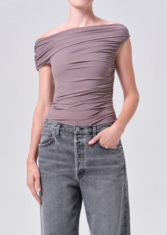 Sherilyn Bodysuit in Taupe