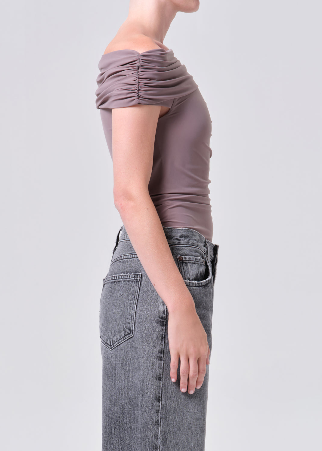 Sherilyn Bodysuit in Taupe