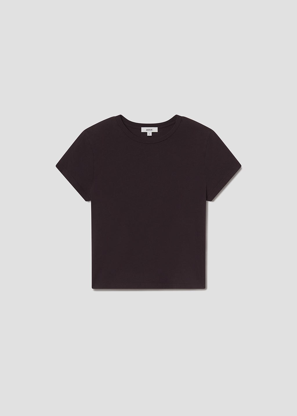 Long Line Adine Tee in Eggplant