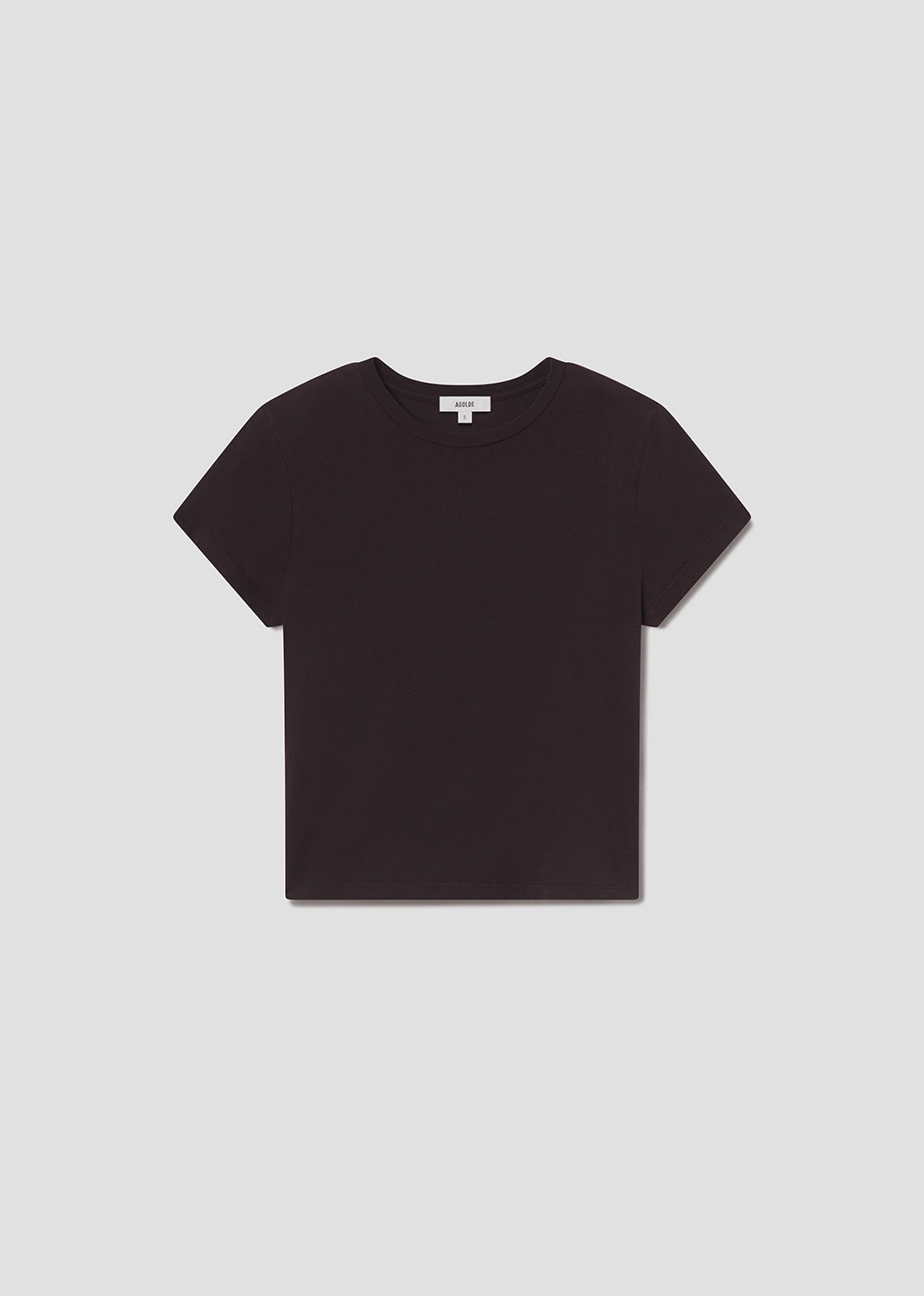 Long Line Adine Tee in Eggplant