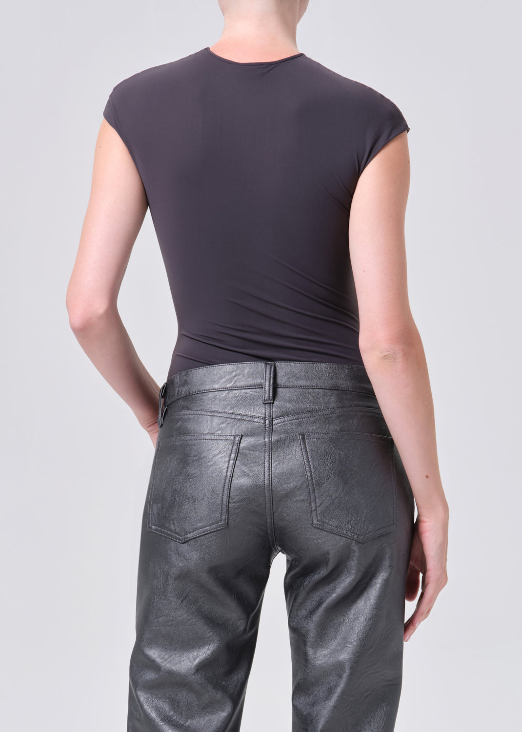 Agata Bodysuit in Carob