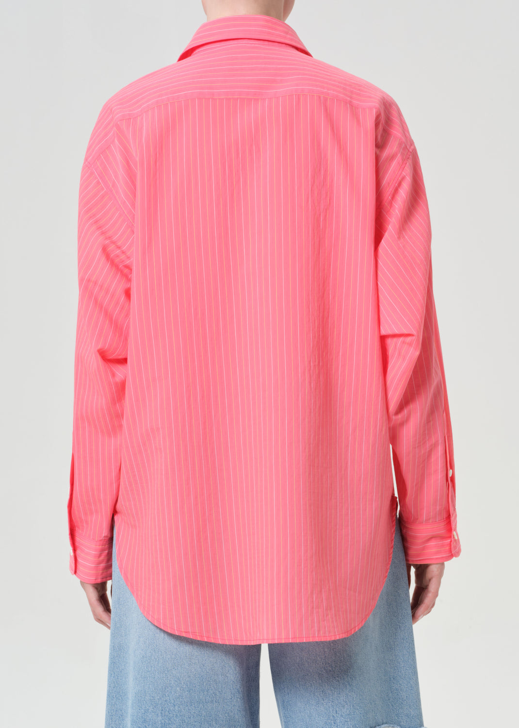 Sona Shirt in Fontana Stripe Candy – AGOLDE