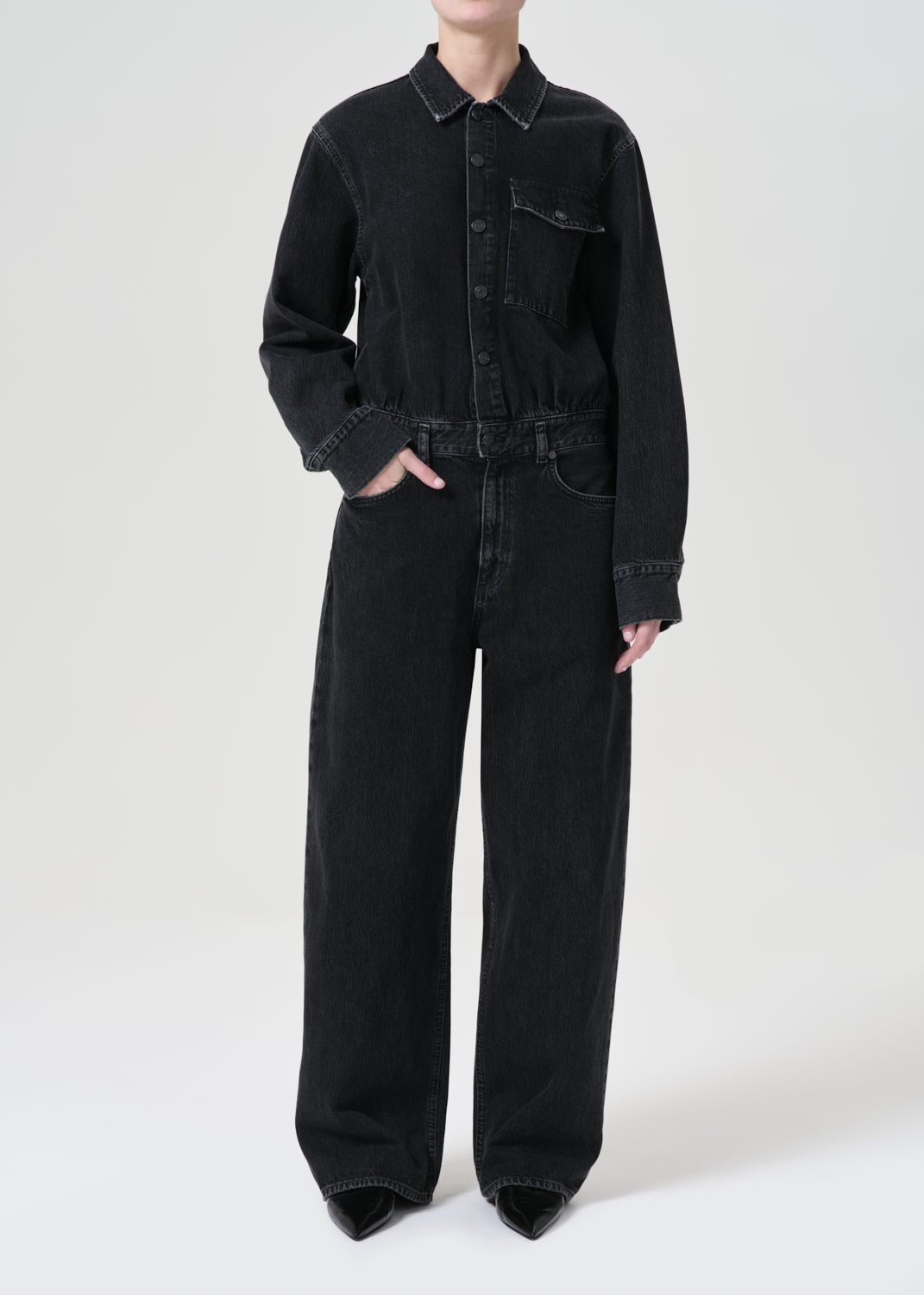 Tane Jumpsuit in Spider front