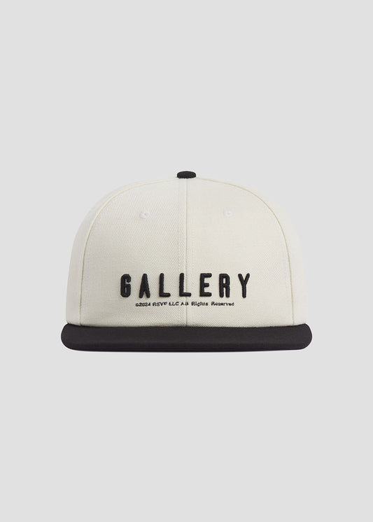 AGOLDE / RSVP Baseball Cap in Chalk White