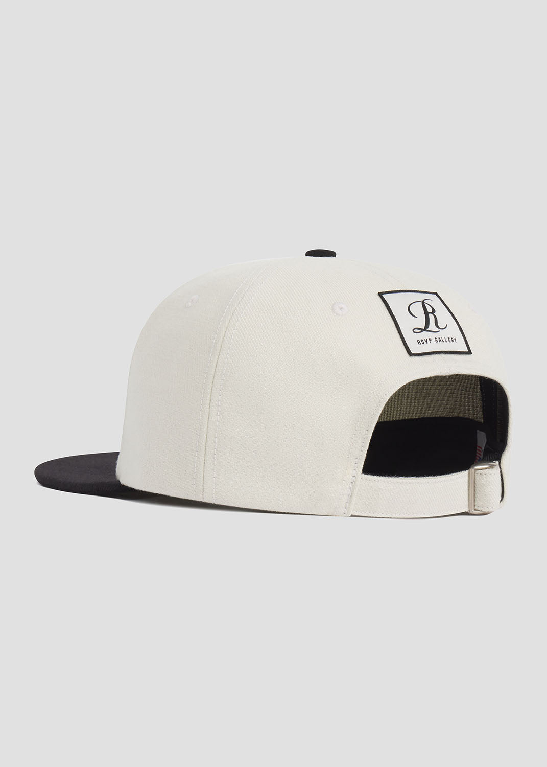 AGOLDE / RSVP Baseball Cap in Chalk White