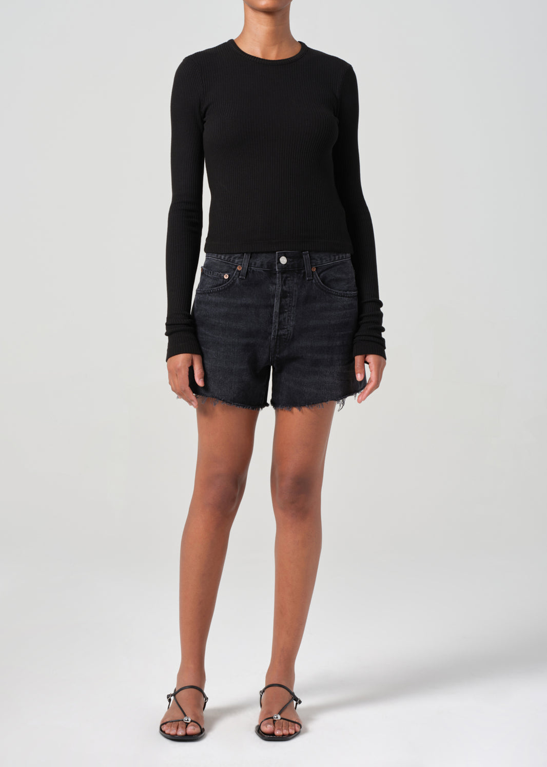Parker High Waisted Short Black