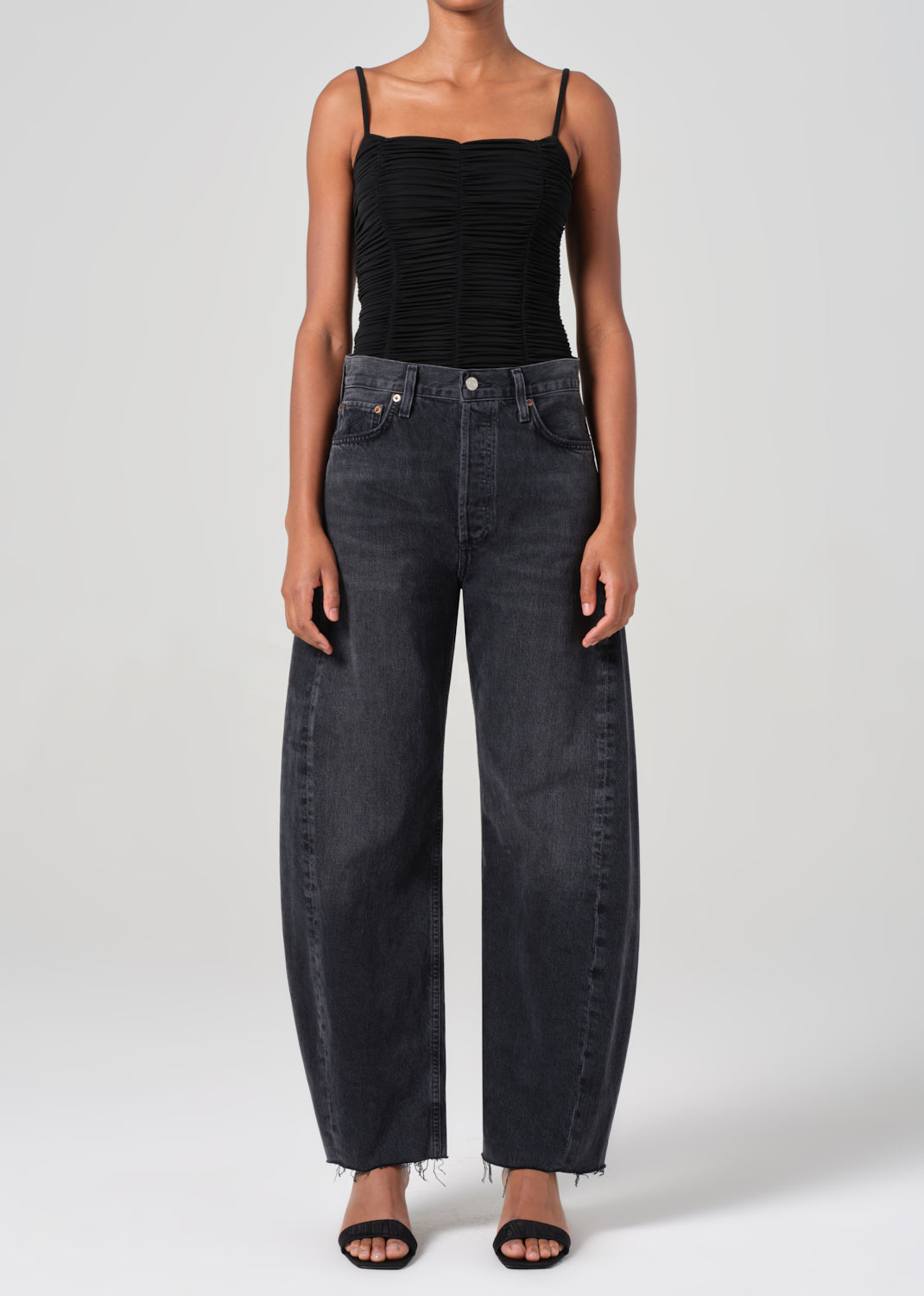 Luna High Rise Pieced Taper Posses