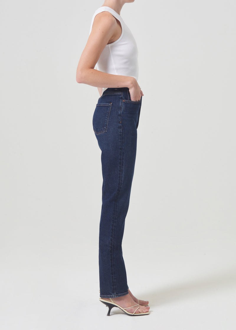 Freya High Rise Slim Stretch in Divided AGOLDE